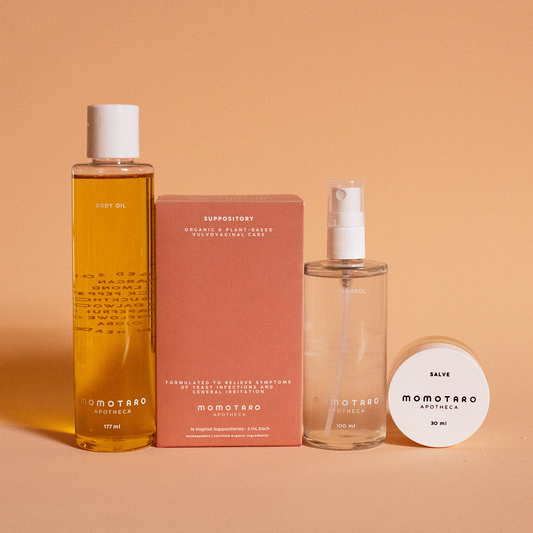 Momotaro Apotheca's bundle for Vaginal Dryness