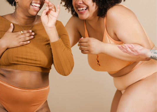 Taboo Sexual Health Questions - Two Models Giggling 