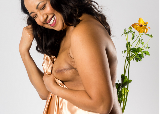 Breast Cancer Awareness - Model with Mastectomy 