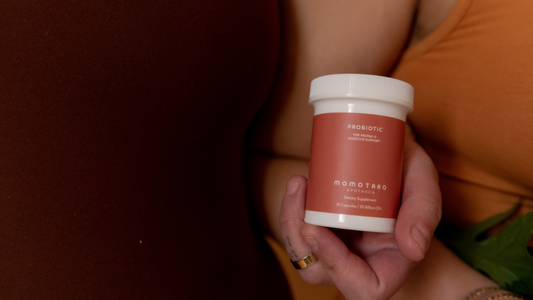 Probiotic for Gut, Immune, and Vaginal Health - Closeup of Two Models Holding Probiotic