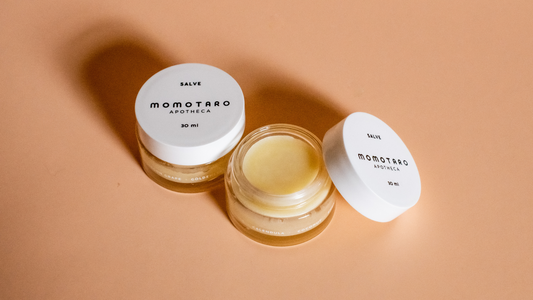 Our multi-use Salve - Two jars of Salve, one closes and one open