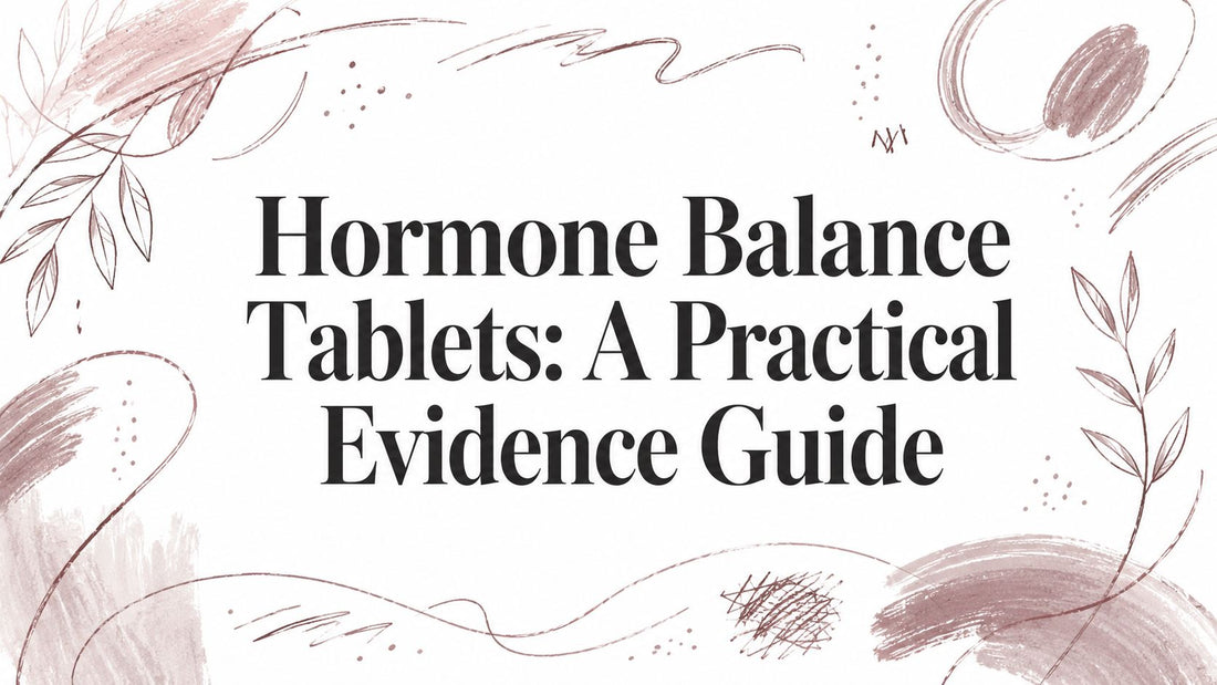 Hormone Balance Tablets: A Practical Evidence Guide