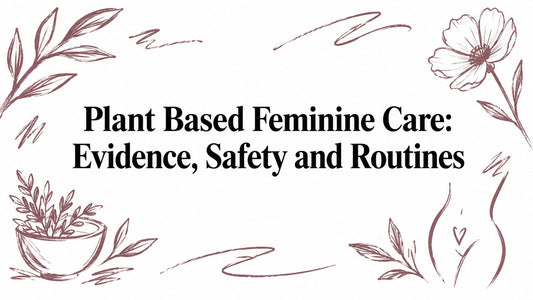 Plant Based Feminine Care: Evidence, Safety and Routines