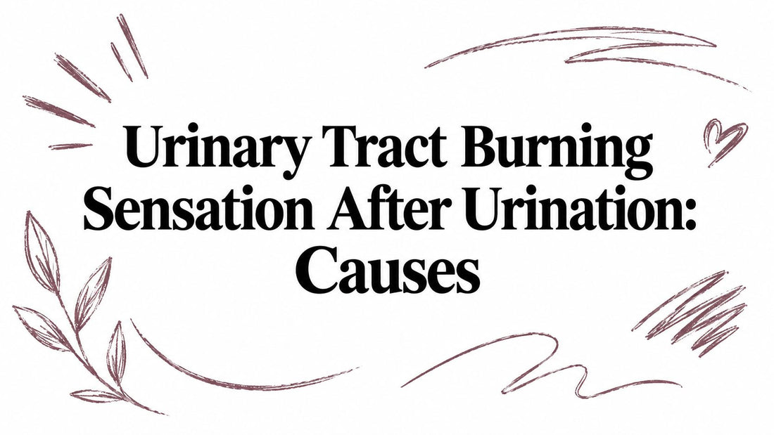 Urinary Tract Burning Sensation After Urination: Causes
