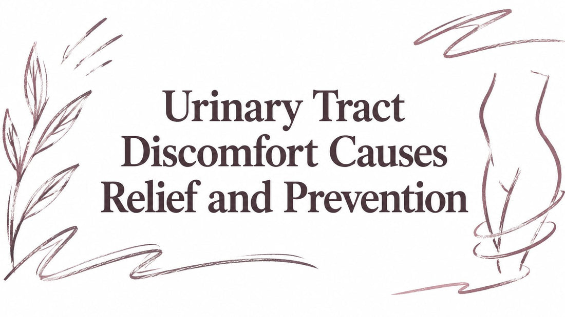 Urinary Tract Discomfort Causes Relief and Prevention