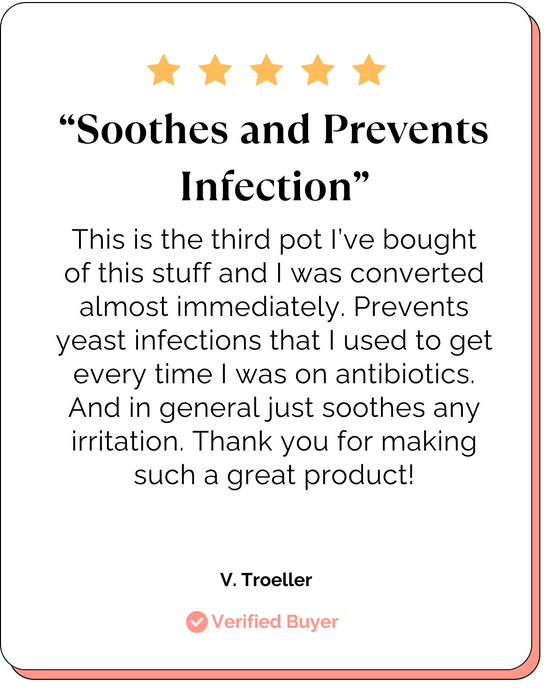 Soothes and Prevents Infection. 5 Star Review