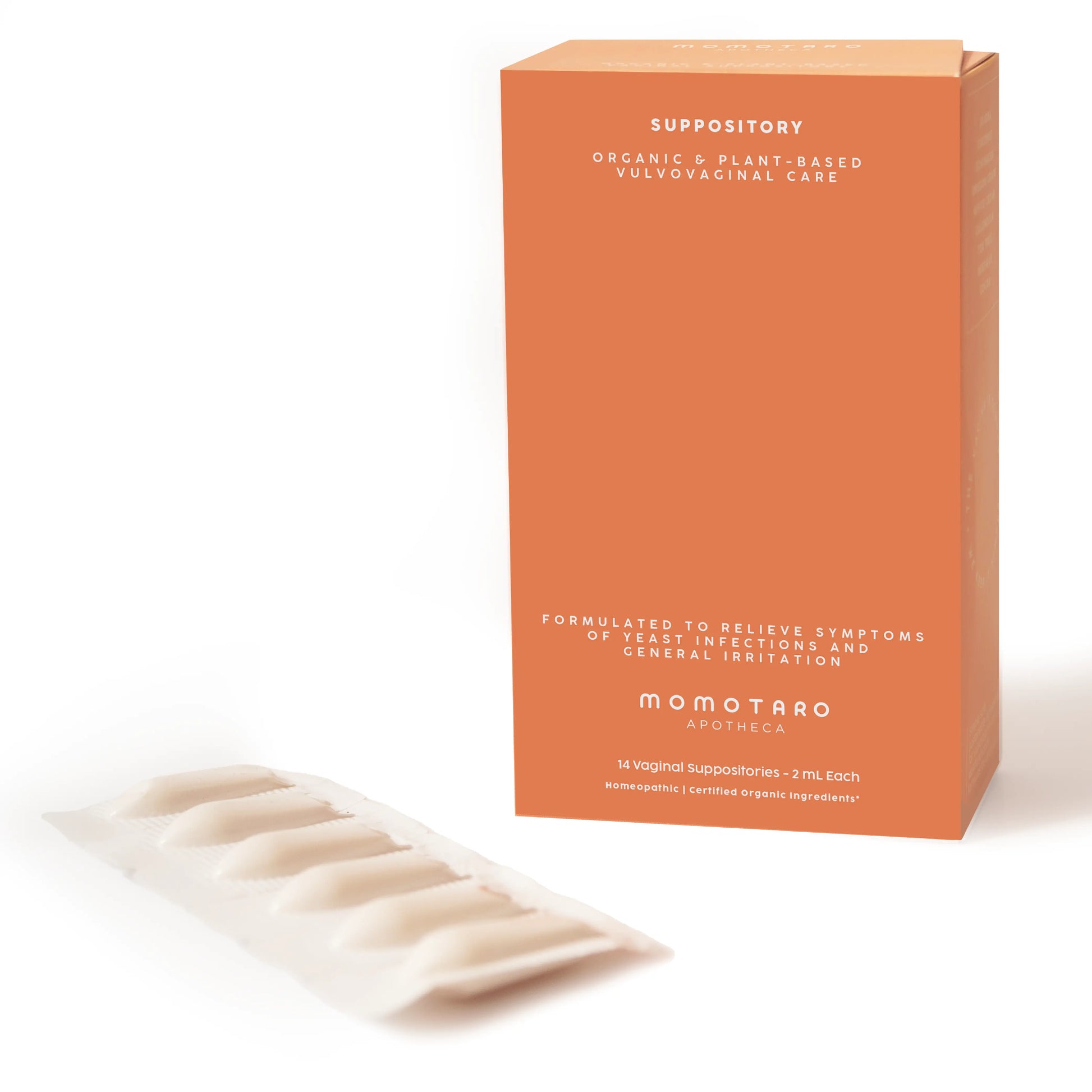 Vaginal Suppository - Organic Homeopathic Treatment for Yeast Infections & BV