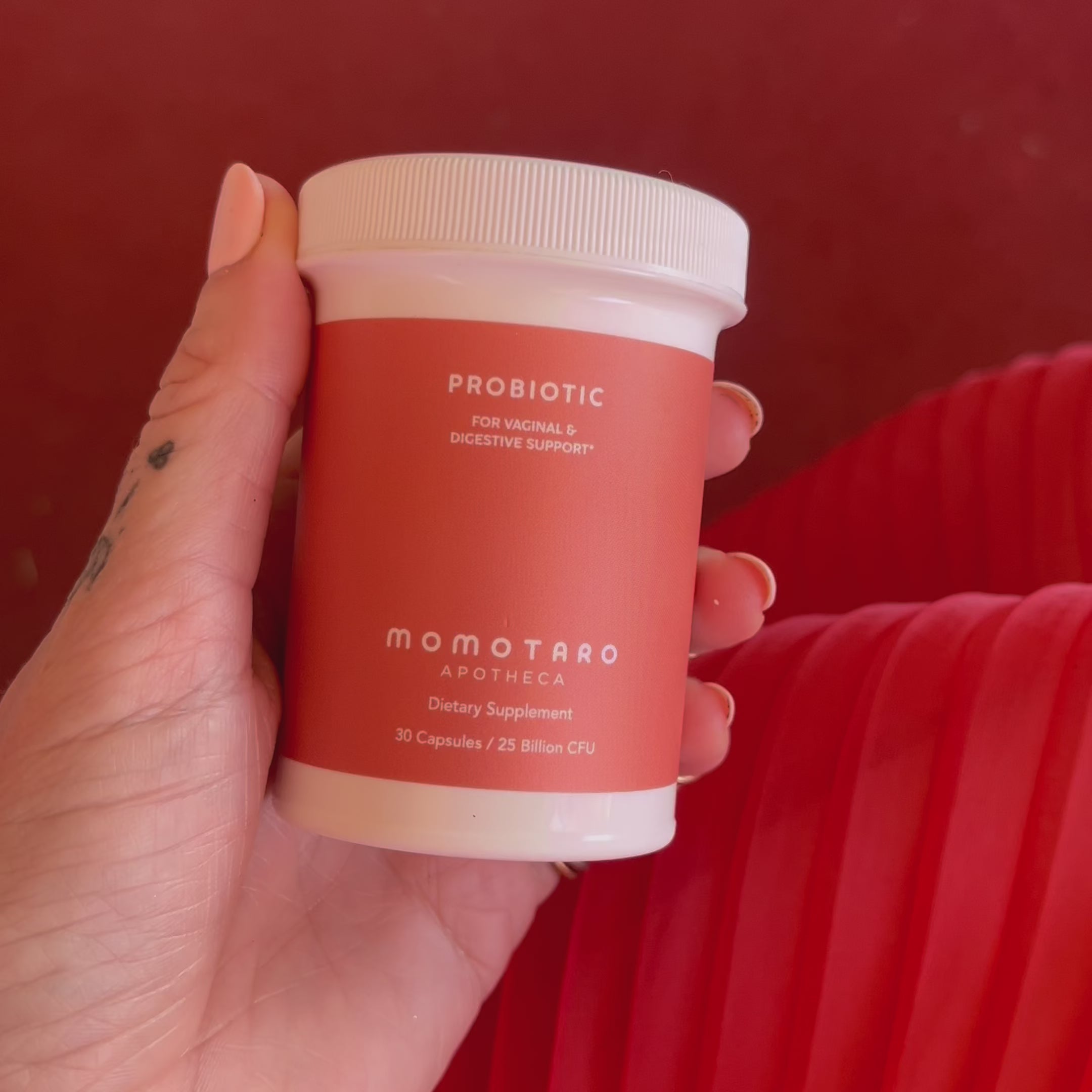 乳液・ミルク momotaro Daily Probiotic for Vaginal Health - pH Balance & Infection