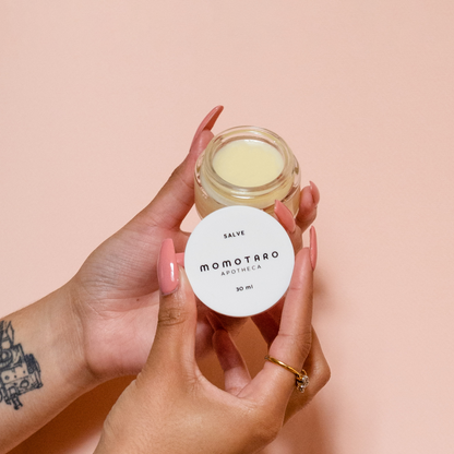 Momotaro Apotheca's Salve, Open and in Hand